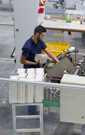 a man working