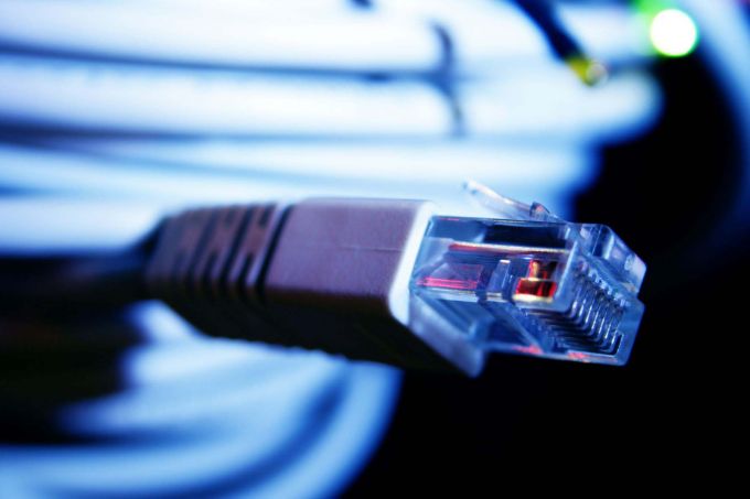 close up of the network cable SBI-300194859
